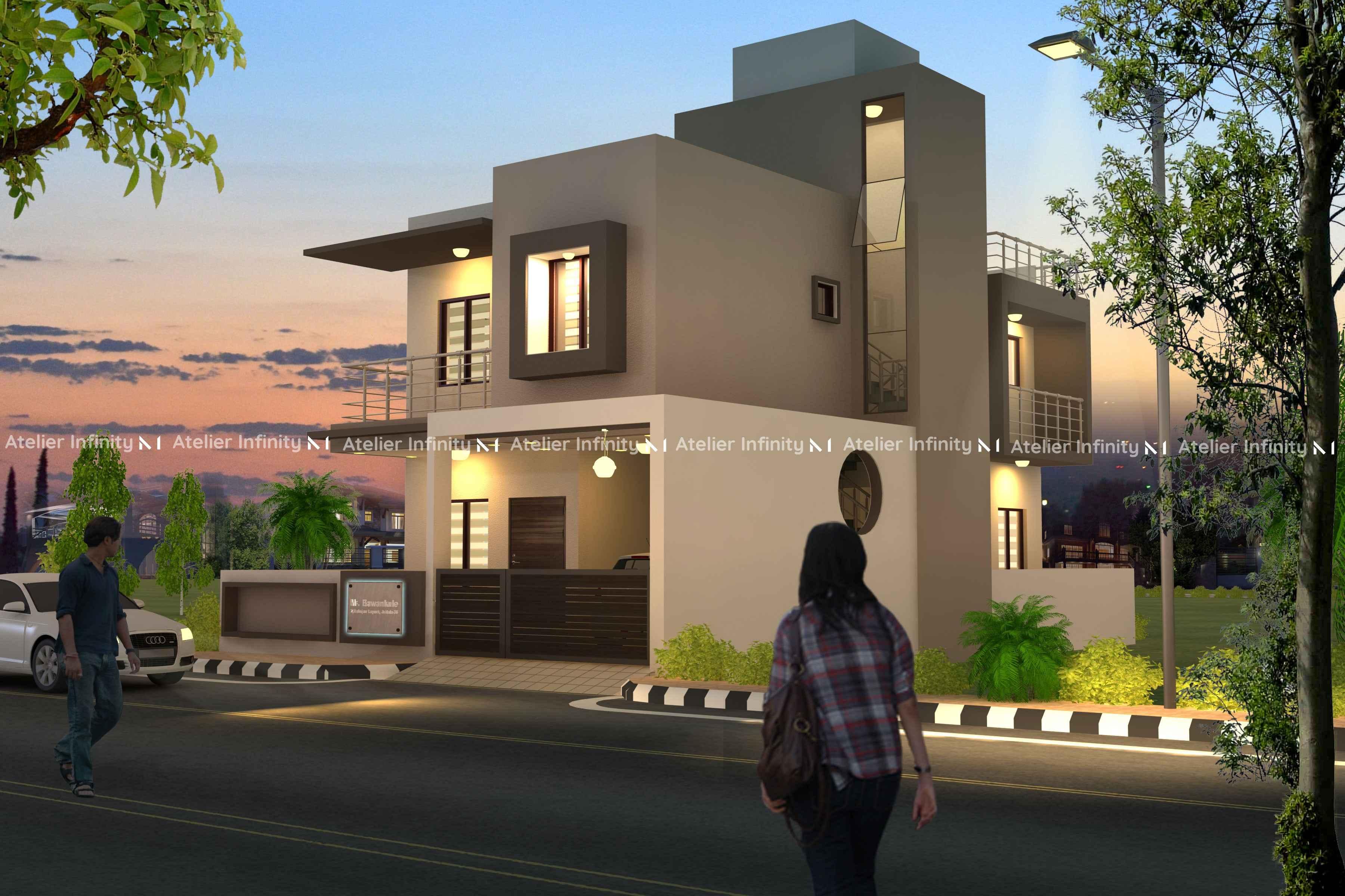 Bawankule Residence — render