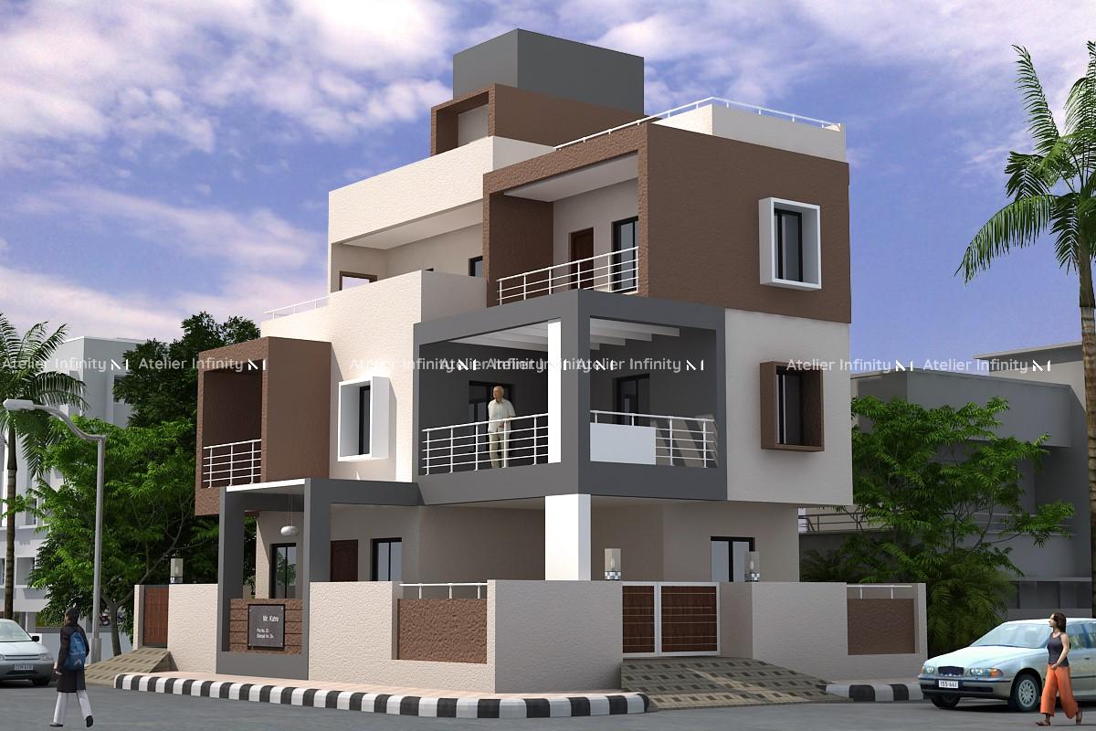 Katre Residence — render