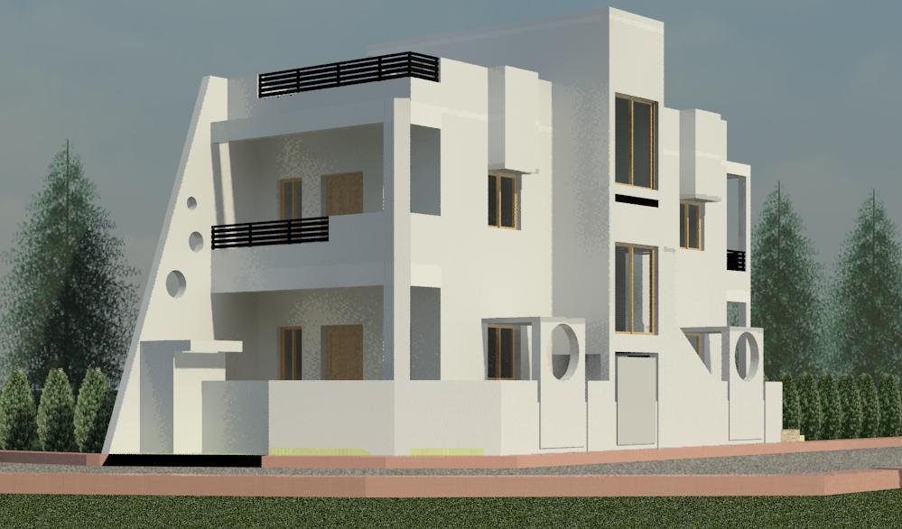 Kharabe Residence — render