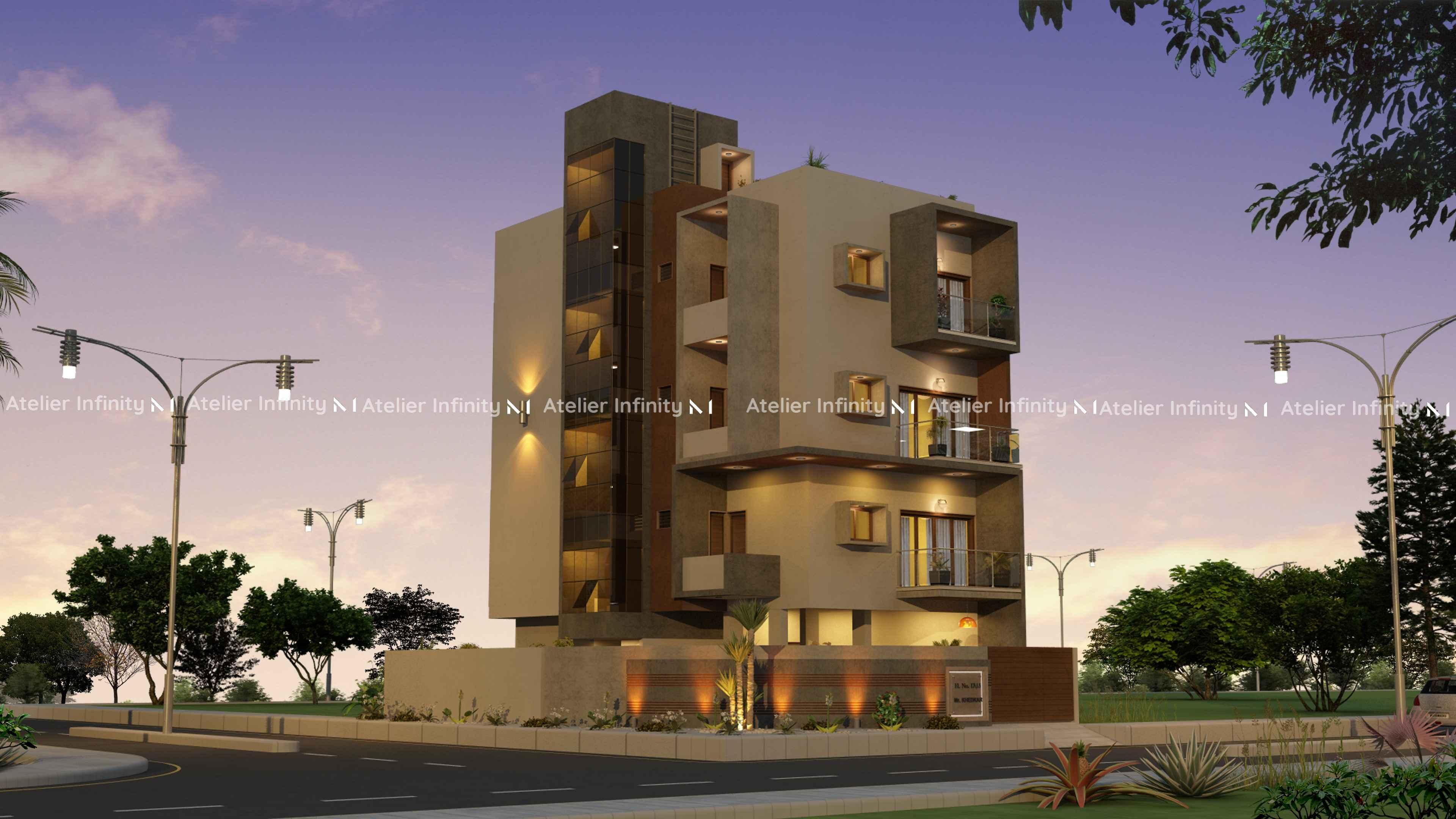 Khedkar Residence — render