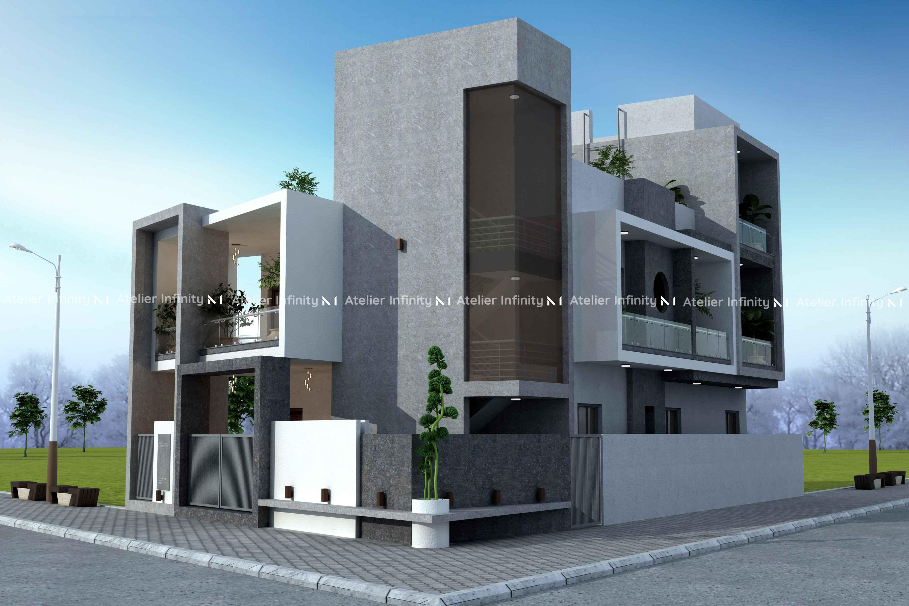 Mulkalwar Residence — render