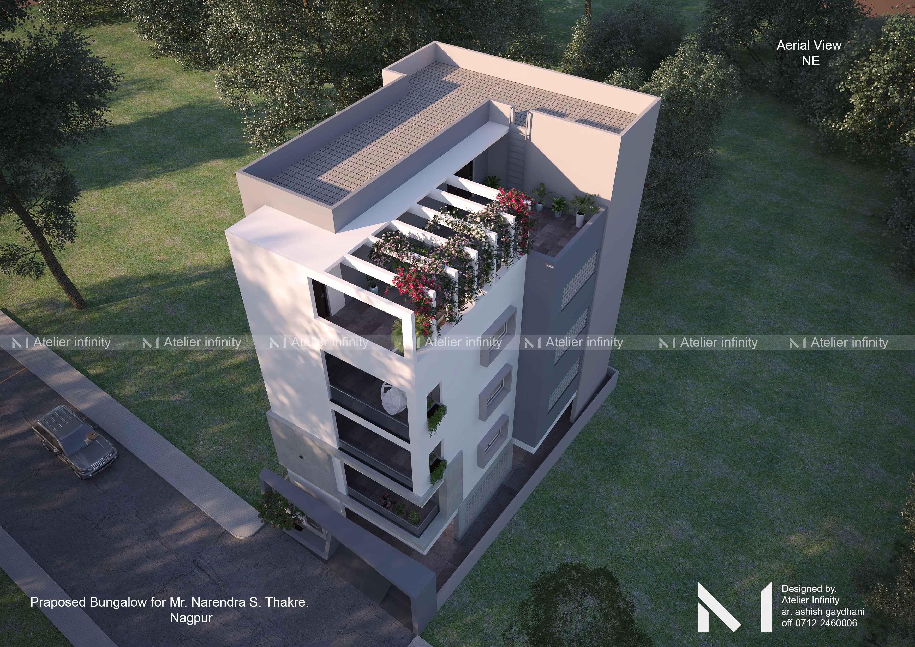 Thakre Residence — render