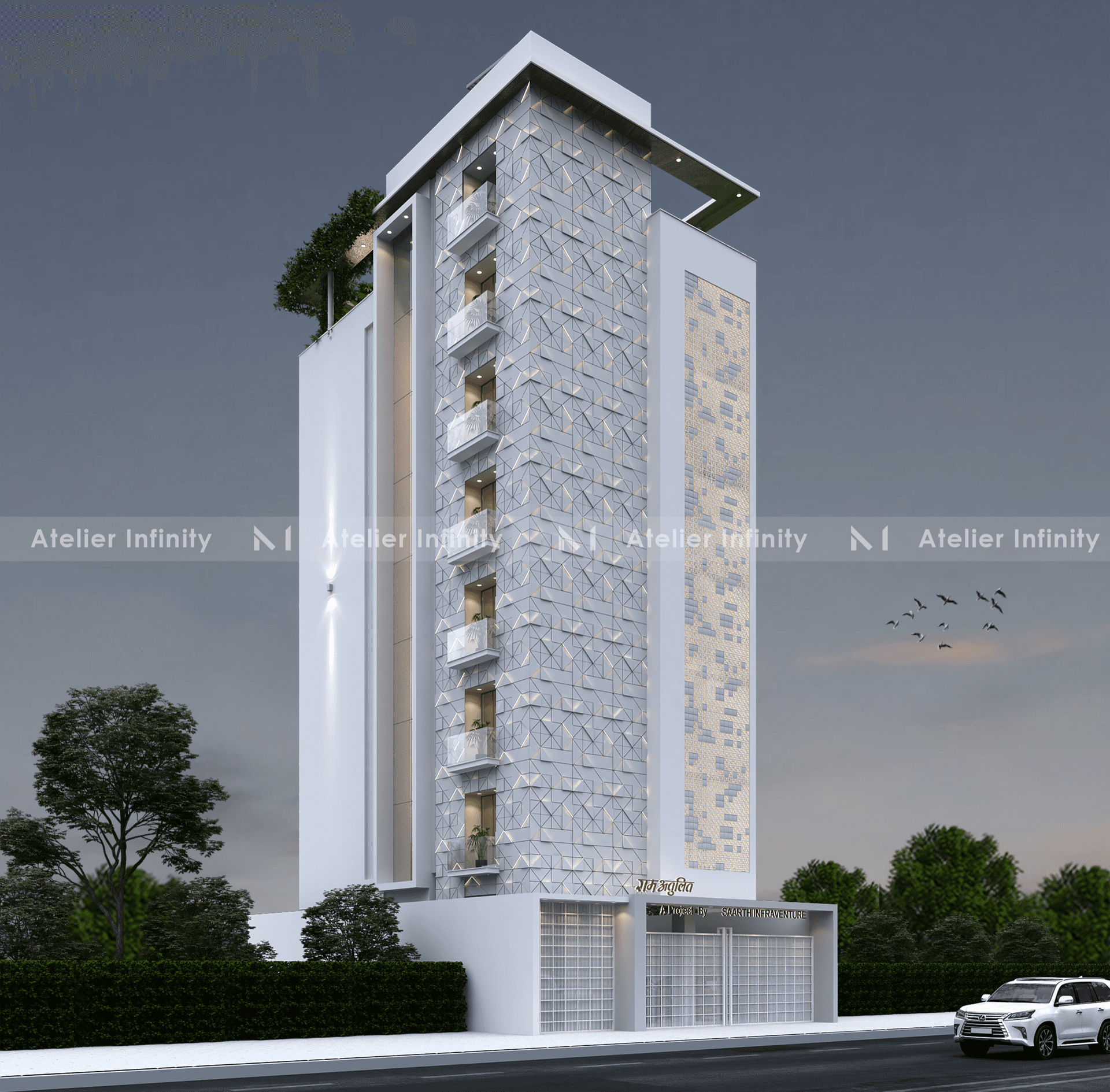 Arora's Residence — render